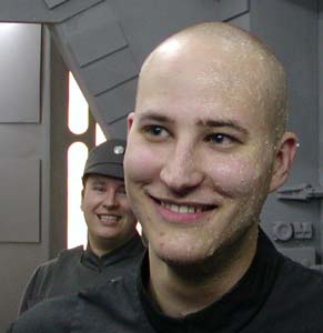 Daniel hatte an seinen Stunts sichtlich Spass